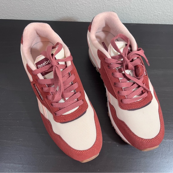 Reebok Classic Renaissance Sneakers Mauve Pink Maroon (rust) Women's Size 8.5 - Picture 2 of 14